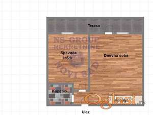 Stan na prodaju Novi Sad 38m2, 570557